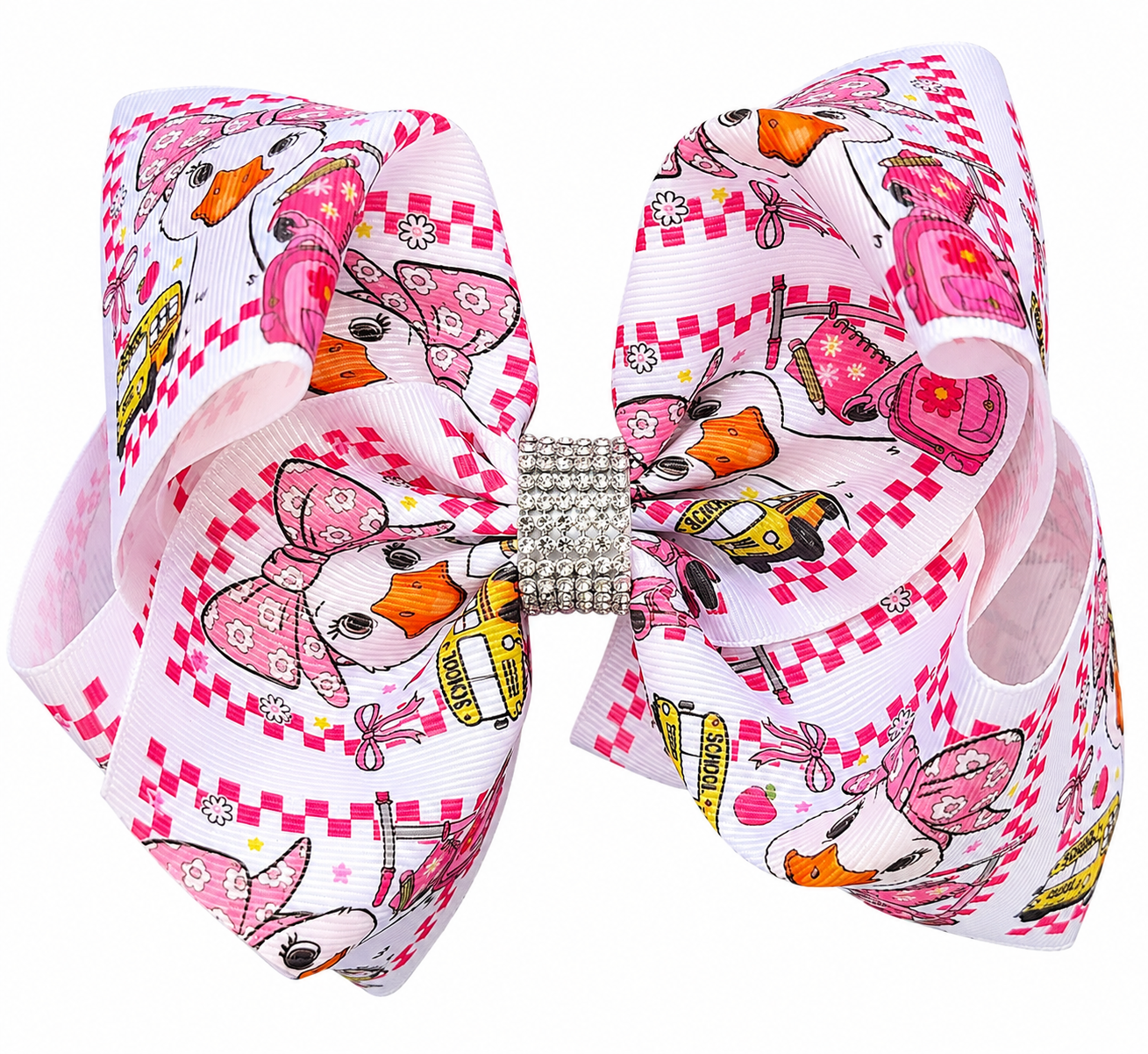 Pretty in Pink Duck Bow