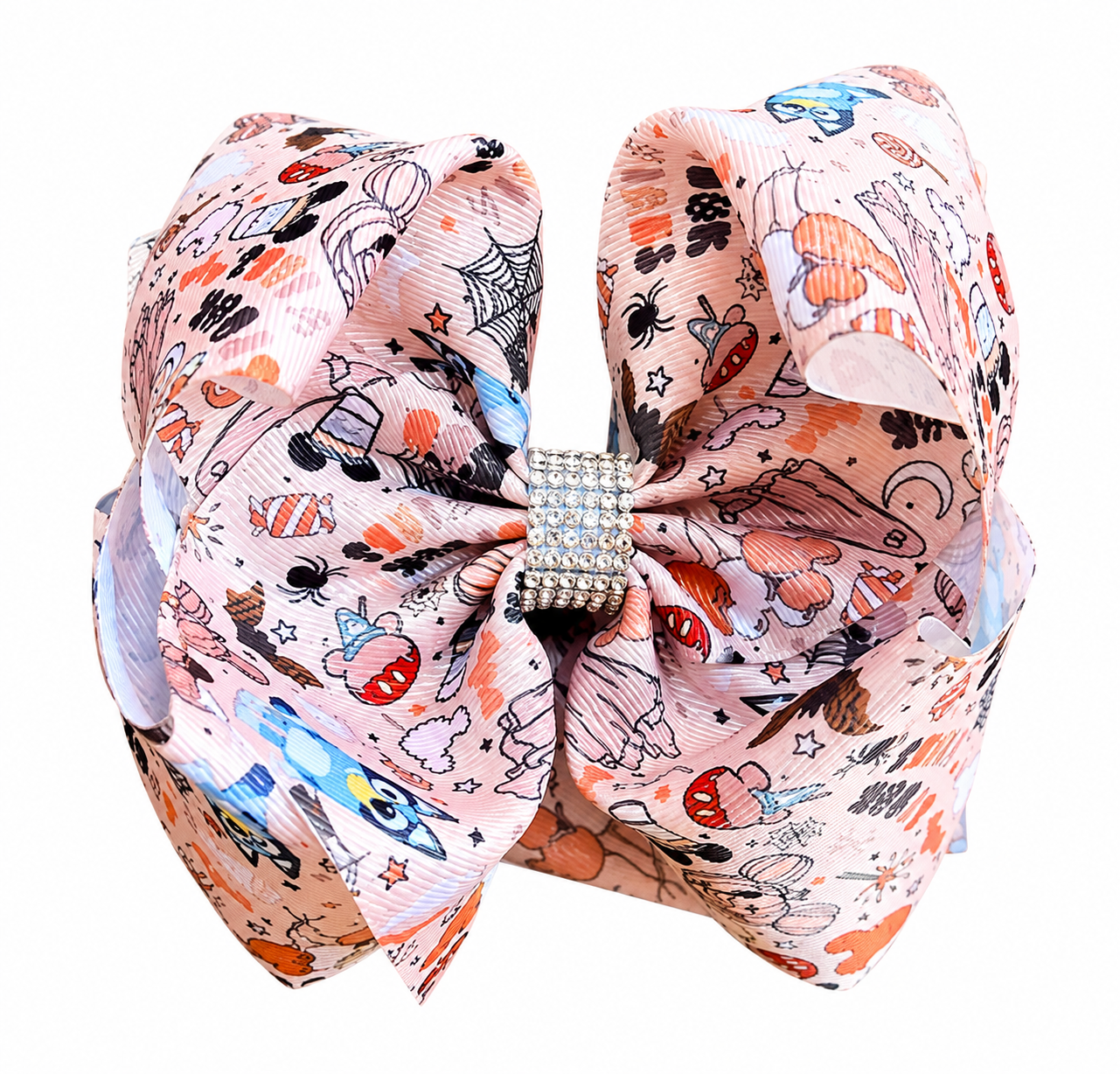 Halloween Blue Dog Boutique Bow