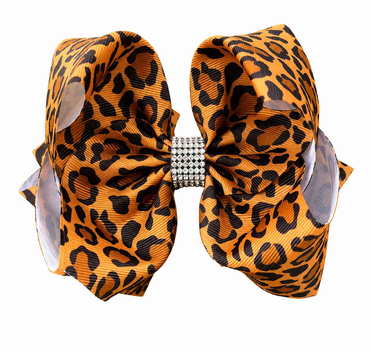Leopard Boutique Bow